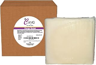 Mango butter 5 pounds in large ideal for whipped body butter, the manufacture of lotions, the manufacture of soap and more.. DIAYTAR NIGERIA makes every shopping desire a reality with affordable prices and delivery in 5-8 days.