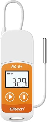 Elitech RC-5+ PDF Temperature data recorder USB reusable recorder 32,000 turquoise points RC-5+ high precision.. DIAYTAR NIGERIA makes quality accessible with our diverse product range and dependable delivery service.