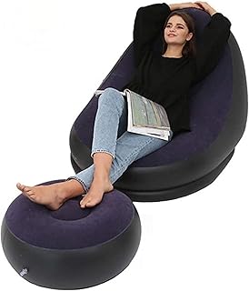 G-STORM inflatable long chair sofa with domestic air pump and footrest for indoor living room, bedroom, reading room, office, porch, outdoor trip, campsite, picnic.. Shop across categories at DIAYTAR NIGERIA and enjoy budget-friendly nationwide shipping in 5-8 days.