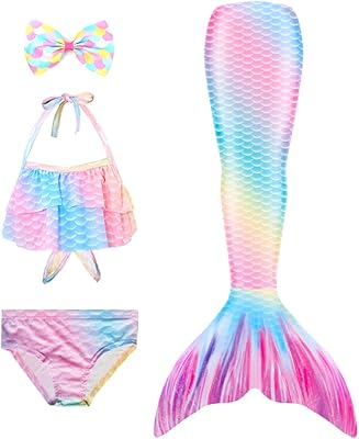 3 -piece swimsuit siren tail for girls at 12.. Experience the DIAYTAR difference with our vast product selection and delivery within 5-8 days.