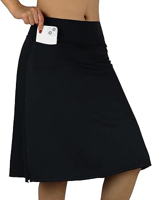 Bill Roy Skirts Length Knee For Women with Pockets, Long Long skirt with integrated shorts, Tennis and relaxed golf skirt.. Shop from anywhere in Nigeria and receive your DIAYTAR purchases at affordable prices within a week.