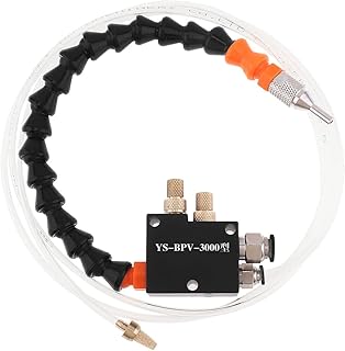 Lubrication system by mopant fog with air oil control button, 8 mm air connector and 4 mm oil pipe for cooling, engraving and metal cutting machine/CNC tower.. Shop with purpose at DIAYTAR NIGERIA, where your money goes further and delivery is always prompt.