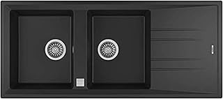 Authority sink Tika Tigranite 80 B-TG 2B 1D from Stone with two tanks and a drain 'guarantee of at least one year from the manufacturer'.. Why shop anywhere else? DIAYTAR Nigeria has it all and delivers fast.