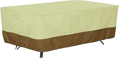 Cover for set of Zedr Tyler patio furniture, waterproof cover for table and outdoor chair, large rectangular dining table cover, UV resistant, 83.8.. Need it fast? DIAYTAR Nigeria ships in just 5 to 8 days nationwide.