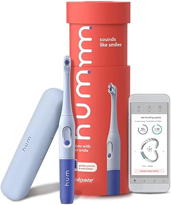 Set of smart toothbrushes with Home by Colgate battery with travel bag (blue).. Shop from anywhere in Nigeria and receive your DIAYTAR purchases at affordable prices within a week.