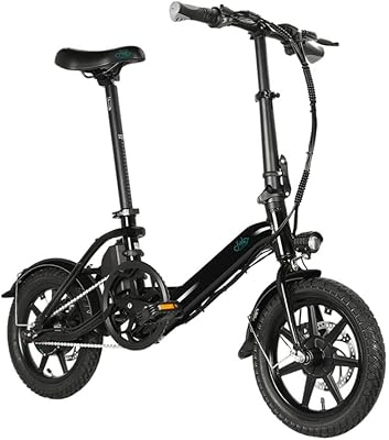Full -FIX D3 PRO, Black Folding Electric Bike.. DIAYTAR NIGERIA: Simplifying access to thousands of products with affordable nationwide shipping.