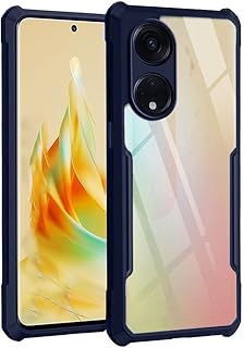 Transparent shell for OPPO Reno 8T 4G, ultra-fine rigid pc back + flexible antichoc flexible silicone shell and anti-scratch (blue bumper).. DIAYTAR NIGERIA combines the largest product selection with affordable prices and reliable delivery.