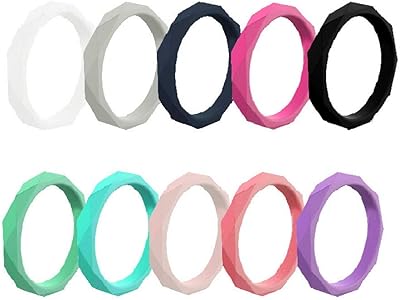 10pcs silicone alliances for women, large rotary diamond rings, fine silicone fine alliances.. DIAYTAR NIGERIA: Revolutionizing accessibility to quality products at budget-friendly prices across Nigeria.