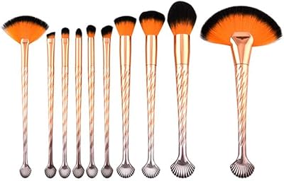 Coolbaby 10 Makeup Brush with Beauty Makeup Tool in a degraded Purple Purple Plating Broken Brown Golden.. Discover the perfect balance of price and convenience with DIAYTAR NIGERIA's nationwide e-commerce platform.