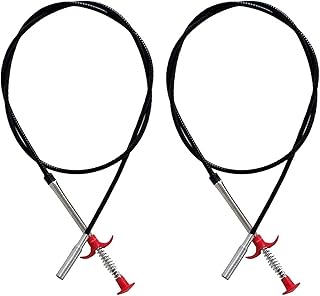 Stosky 2 pieces unblocking pipes for sink, pipe cleaner blocked by wire, snake pipe cleaner for bathroom, kitchen, clogged toilets and drain pipes, cleaning tool.. DIAYTAR NIGERIA: Your trusted partner for affordable online shopping with reliable delivery timeframes.