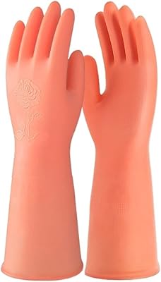 Ybravo kitchen gloves for washing dishes, waterproof rubber latex gloves for domestic cuisine, dishes, clothing, cleaning of vegetables (size: L).. Home to endless choices and pocket-friendly prices — DIAYTAR Nigeria.