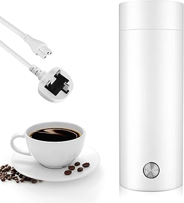 Mini portable electric kettle for 400 ml travel and travel coffee, mini hot steel hot water kettle 304 with automatic stop and dry boiling protection, white.. Quality and convenience delivered — shop DIAYTAR Nigeria now.