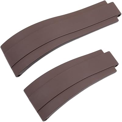 Howdy 20 mm 21 mm Fkm Fluorized rubber watch strap for Rolex GMT Oyster Flex Daytona Submariner Depsia Yachtmaster (Color: Brown bracelet, Size: Rose gold loop).. Shop smart with DIAYTAR NIGERIA, offering a vast product range delivered to your doorstep within a week.