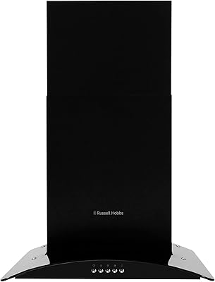 Russell Hobbs RHGCH601B LED charger 60 cm 5 functions - Black glass stainless steel.. DIAYTAR NIGERIA: Where countless products meet affordable prices and reliable nationwide shipping.