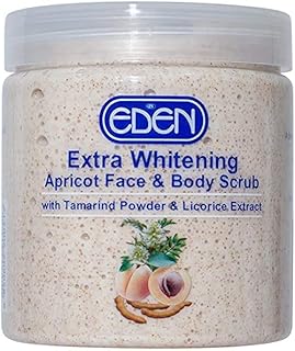 Exfoliating face and body with extra blancing apricot Eden, 500 g.. DIAYTAR NIGERIA transforms dreams into deliveries with our affordable prices and 5-8 day shipping.