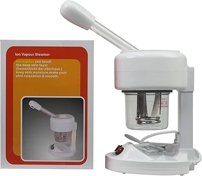 Portable facial steam ion vapor for deep cleaning for all skin types and professional cosmetic clinics for use in beauty salons and spas.. Your everyday shopping companion, DIAYTAR NIGERIA offers unbeatable value with nationwide delivery.