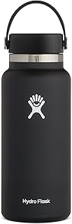 Hydro Flask bottle with wide neck with flexible cap.. DIAYTAR NIGERIA brings the marketplace home to you with affordable prices and delivery in 5-8 days.