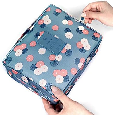 Toiletry bag for portable travel cosmetics organizer.. DIAYTAR NIGERIA makes online shopping accessible to all with budget-friendly prices and reliable delivery.