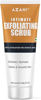 Intimate exfoliating scrub Azani, 50 g | Glycolic acid, lactic acid | For polished and smooth skin | Skin lightening and whitening | women and men.. DIAYTAR NIGERIA: Where shopping is affordable, selection is vast, and delivery is always reliable.