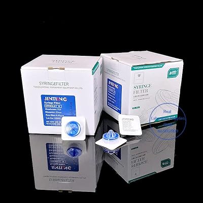EDUPRO - 50 Pieces/Box filter with sterile millicore membrane 0.22 UM/0.45 UM, type 13 mm 25 mm 33 mm filter in nylon/PES/PTFE (nylon 25 mm 0.45 UM).. Your trusted shopping partner, DIAYTAR NIGERIA offers extensive selection with quick delivery options.