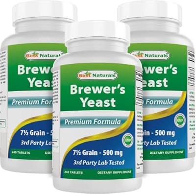 Best naturals, brewer's yeast, 7-1/2 tablets with vitamin B1, vitamin B2, 1000 mg 240 tablets (240 tablets (3) package.. Nigeria's most loved e-commerce platform delivers affordable shopping solutions to your doorstep.