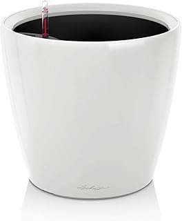 Lechuza Classico 21 LS Medium size garden table for interior and exterior with drainage hole with contemporary vegetable foot in polyresine depth 21 height 20 cm white 1.2 kg.. Your digital shopping companion, DIAYTAR NIGERIA offers exceptional value with delivery in less than 8 days.