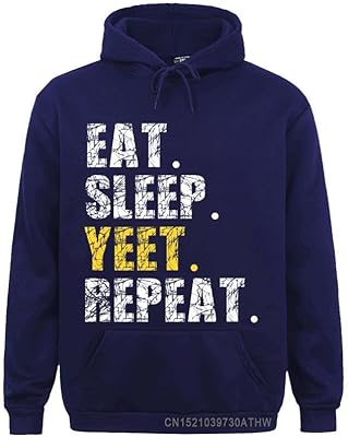 Hooded sweatshirts Yeet Eat Sleep Repeat Funny Same Slogan Teens Boys Gift Tops with men's Sweatshirts Printed on the latest models (Marine, M).. Shop smarter, not harder with DIAYTAR NIGERIA - thousands of products at your fingertips with affordable delivery.