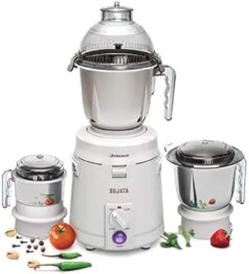 SUGATA DYNAMICS 900 WATTS 3 POTS (white) mixer.. Experience shopping freedom with DIAYTAR NIGERIA's vast selection and dependable nationwide shipping.
