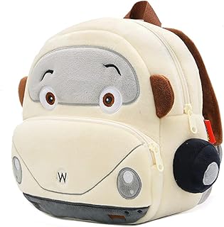 Papacher school backpack for toddlers, travel bags by cartoon car, kindergarten school bag, light daily bag for boys and girls from 2 to 6 years old, Big Beetle car, m,.. E-commerce made for Nigeria — fast delivery and low prices at DIAYTAR.
