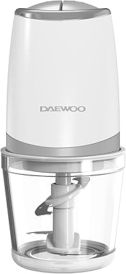 Daewoo 500W 600ml chopper with glass bowl, quadruple blade, chopper function and crusher with white DFC2050 technology - 2 years of warranty.. DIAYTAR NIGERIA: Bridging the gap between consumers and quality products with affordable nationwide shipping.