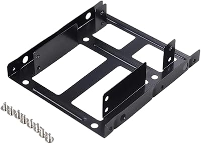 Double surface SSD mounting support 2.5 to 3.5, double metal SSD mounting support for any SSD or 2.5 SSD.. Fast. Reliable. Affordable. DIAYTAR Nigeria is all that and more.