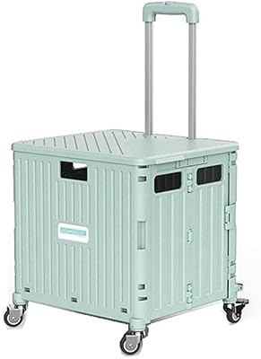 360 -degree foldable portable cart with 4 wheels, basic plastic racing basket, shopping basket.. From phone accessories to home decor — DIAYTAR Nigeria ships it fast.