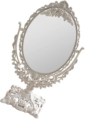 Healthy makeup mirror for table mirror table vintage cosmetic with support.. You shop, we deliver — quick and easy with DIAYTAR Nigeria.