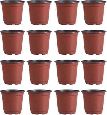 Set of Yardo plant maintenance pots, 50 pieces - durable plastic pot, flowerpot - 100 mm in diameter (brown).. Experience the joy of discovery with DIAYTAR NIGERIA's vast catalog and nationwide affordable delivery.