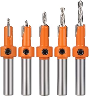 Set of 5 fast steel electric forests to pierce wood plastic holes.. Experience the DIAYTAR difference with our vast product selection and delivery within 5-8 days.