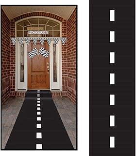 Super Z outlet racing mat 3.04 m long, decoration for party, race, car, road, birthday games (24 "wide).. From office supplies to fashion — DIAYTAR Nigeria brings it fast.
