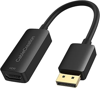 Active adapter DP to HDMI HDR 4K @ 60 Hz Creation cable.. Discover the perfect shopping experience with DIAYTAR NIGERIA's vast selection and prompt delivery service.