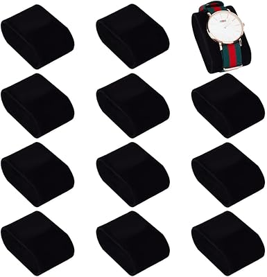 Elite women 20 pieces 3 x 3.5 inches Small display support for black velvet bracelet pillowcases.. DIAYTAR NIGERIA brings retail convenience to your screen with affordable prices and dependable shipping.