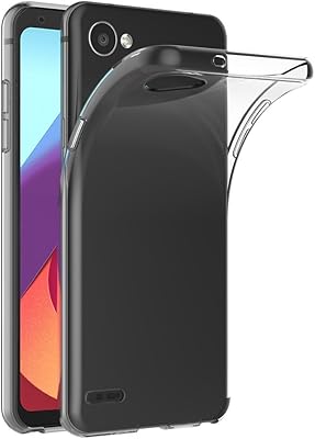 For LG Q6 / LG Q6 Plus (5.5 inches) Meijin shell transparent rear shell absorption of soft tpu rubber shock.. DIAYTAR NIGERIA: Where value meets variety with reliable nationwide delivery in under 8 days.