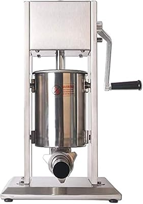 Horos stainless steel steel stuffing funnel with double speed (3L).. Shop confidently with DIAYTAR NIGERIA's vast product range and budget-friendly nationwide shipping.