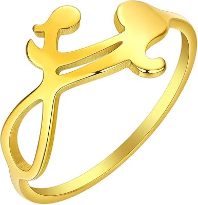 Infinite gold and child gold ring (son or daughter), mom and baby ring, sterling gold ring, Mother's Day gifts, stainless steel, without precious stone.. Save more, wait less — DIAYTAR Nigeria delivers faster than ever.