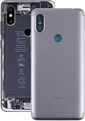 Mobile phone battery rear cover with side keys for Xiaomi Redmi S2 (gray) (color: gray).. Shop smart with DIAYTAR NIGERIA, offering a vast product range delivered to your doorstep within a week.