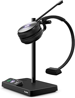 Yalink Wh62 wireless helmet with microphone for PC teams, laptops and certified zoom for the office and mobiles via unified DTSIP communications.. DIAYTAR NIGERIA: Where affordability and variety meet with convenient delivery within 8 days.