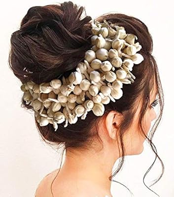 Hair accessories for Ghagra flared bun 1884 Gouda, white color, 1 package of 1.. DIAYTAR NIGERIA: Where quality meets affordability, with thousands of products delivered in less than 8 days.