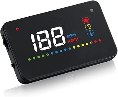 Hud ODB2 High Windshield Display, low-voltage alert display, universal car recall wheel alert for petrol car with OBD2 protocol.. Whether you're in Lagos, Abuja, or anywhere in between, DIAYTAR Nigeria ensures your online shopping experience is smooth, affordable, and fast.