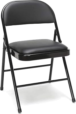 Ocuz® folding chair with padded seats, multifunctional portable chair for the house, the office and the dining table.. DIAYTAR NIGERIA: Where shopping dreams come true with budget-friendly prices and nationwide shipping.