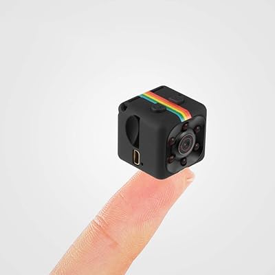 Wireless hidden spy camera, 1080p hidden mini hidden spy camera, the smallest wireless secret surveillance camera with night vision and movement detection, integrated battery, black.. DIAYTAR NIGERIA provides endless shopping possibilities with affordable prices and prompt delivery service.