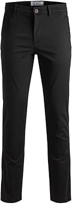 Pants J.J. Boy his jack & jones for men, black, still in stock.. From big brands to everyday basics — DIAYTAR Nigeria has you covered.