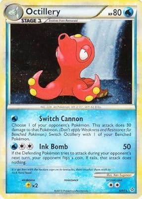 Pokémon - octillery (6/95) - hs unleashed - reverse holo.. DIAYTAR NIGERIA makes online shopping accessible with our comprehensive platform and prompt delivery service.