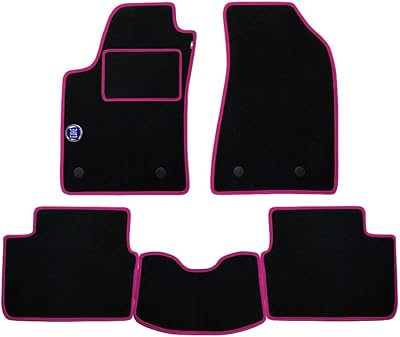 A set of floor mats for Mercedes SLK R171, years of construction 2006 to 2011, in carpet with black heel / logo and edges C.. DIAYTAR NIGERIA: Your trusted partner for affordable online shopping with reliable delivery timeframes.